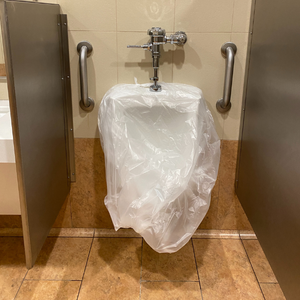 SaniCover compare garbage bags with urinal covers example 24