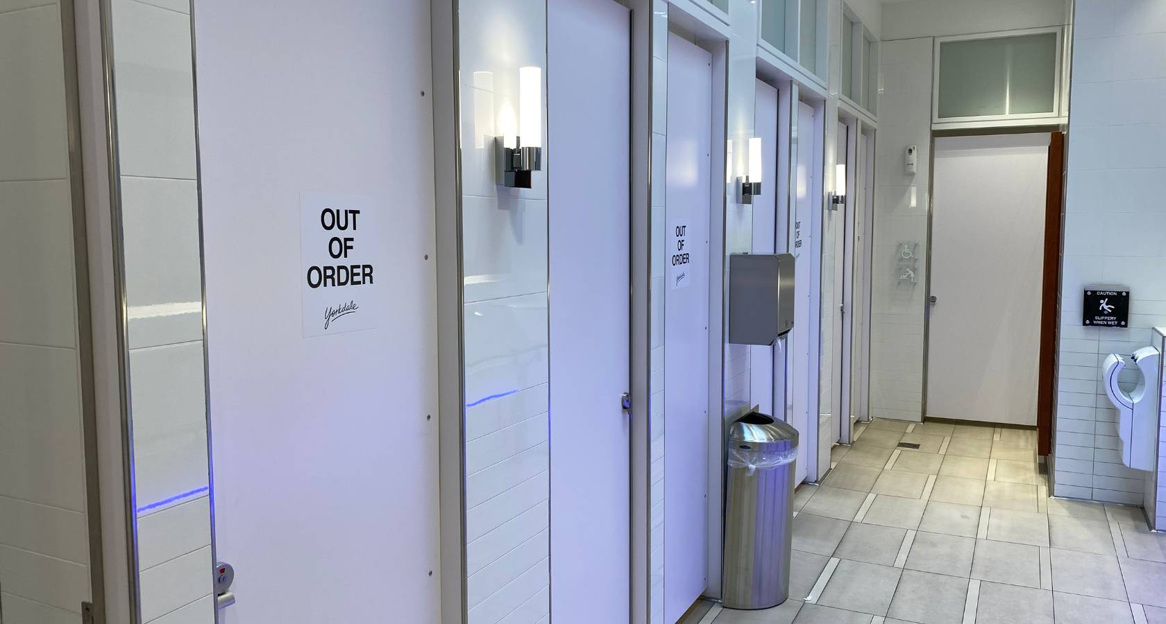 SaniCover door and stall covers example 1