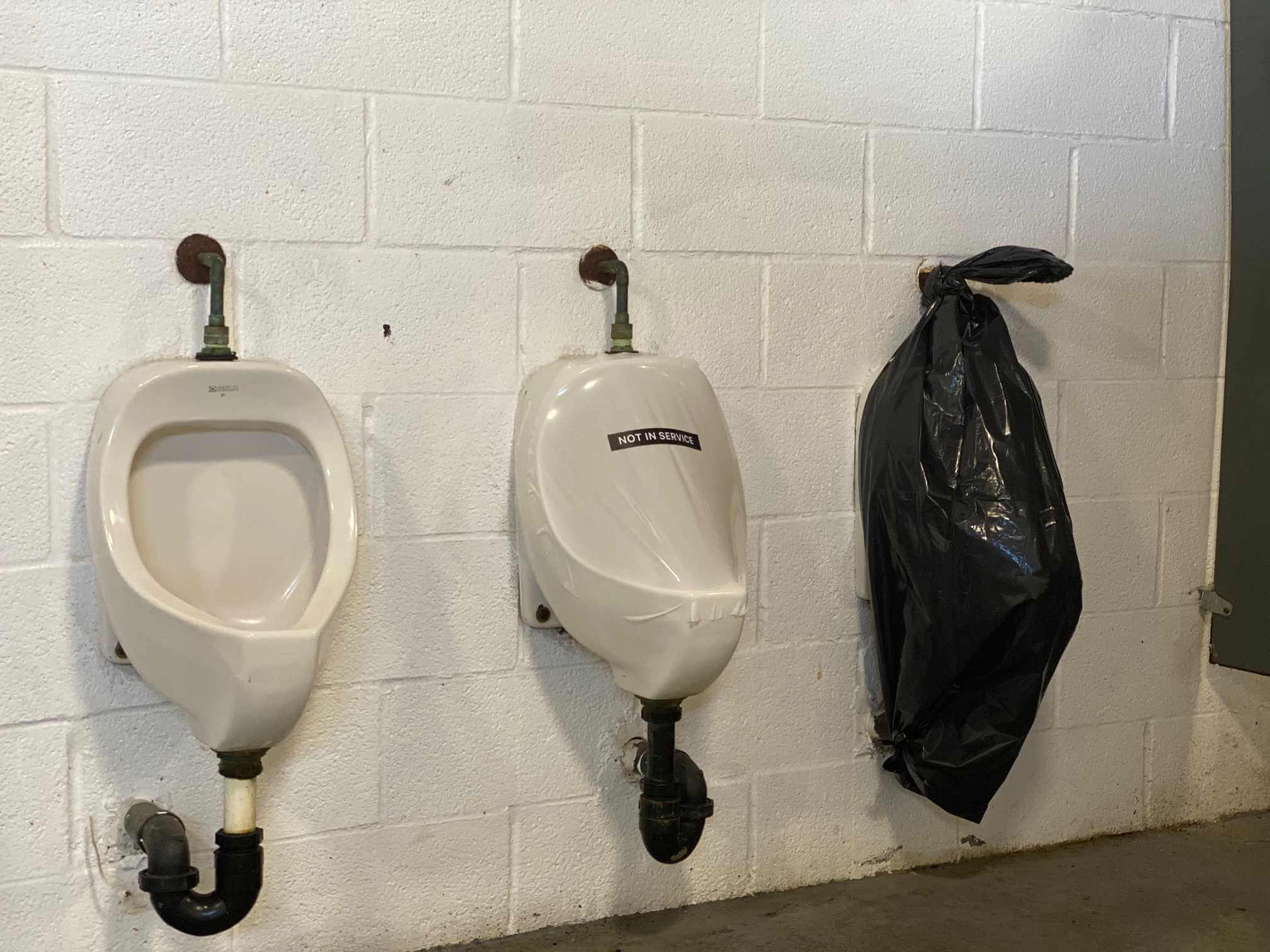 Professional out-of-service fixture cover